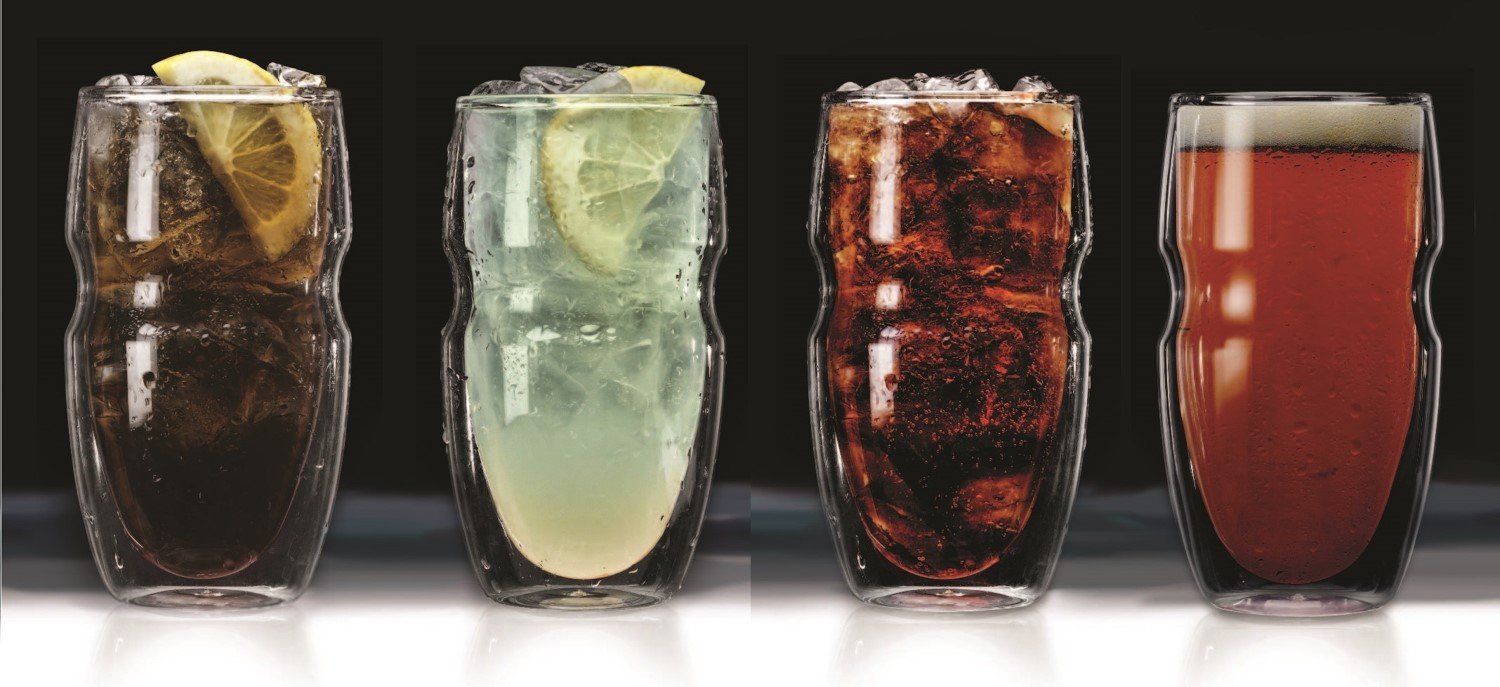 7 popular double-walled glass cups for hot or cold drinks - Glassware ...